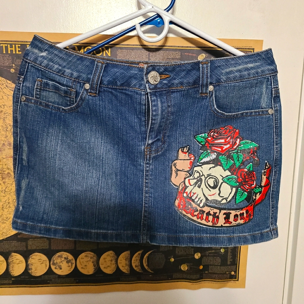 COPY - Elite jeans denim mini skirt